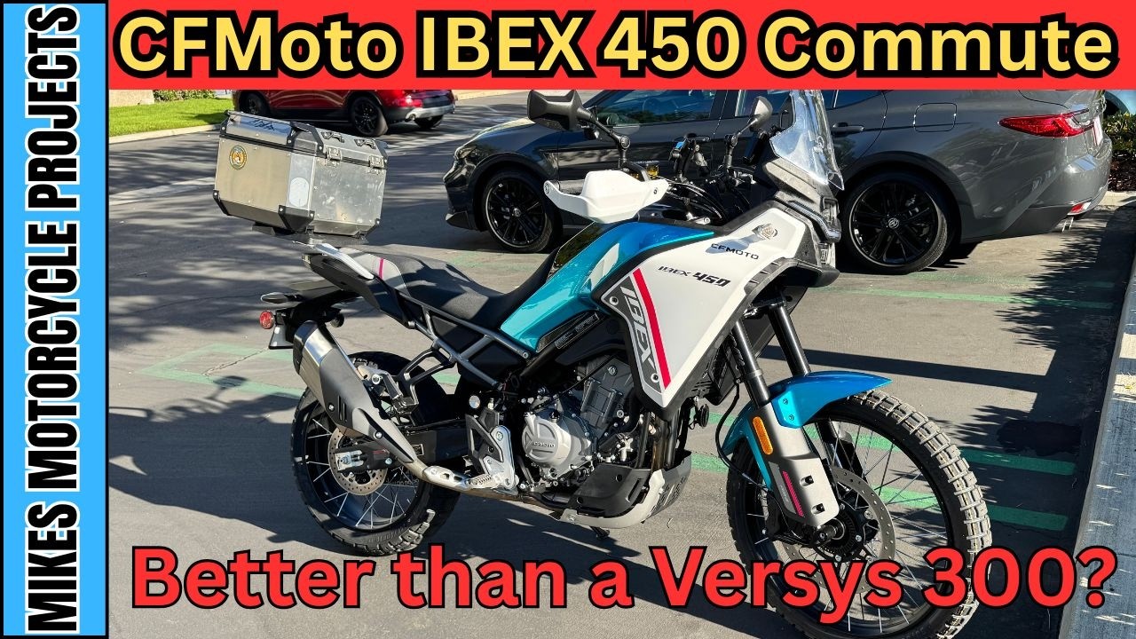 CFMoto IBEX 450 Commute, better than a Versys 300?