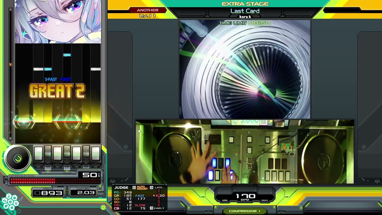 【beatmania IIDX】Last Card Another HARD CLEAR!