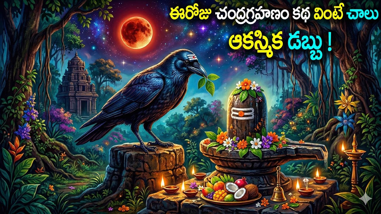 ఈరోజు చంద్రగ్రహణం కథ వింటే ఆకస్మిక డబ్బు ! || #chandragrahan #katha