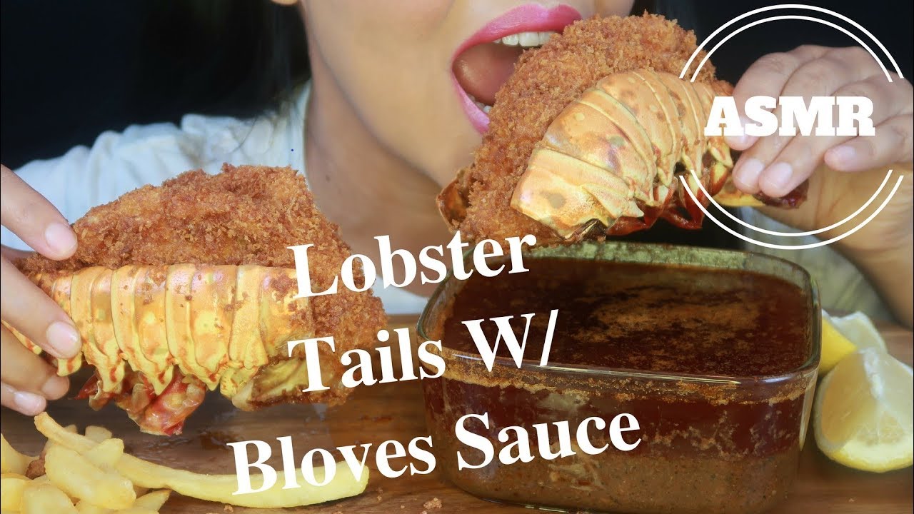 ASMR - Fried Lobster Tails With Bloves Sauce (No Talking)