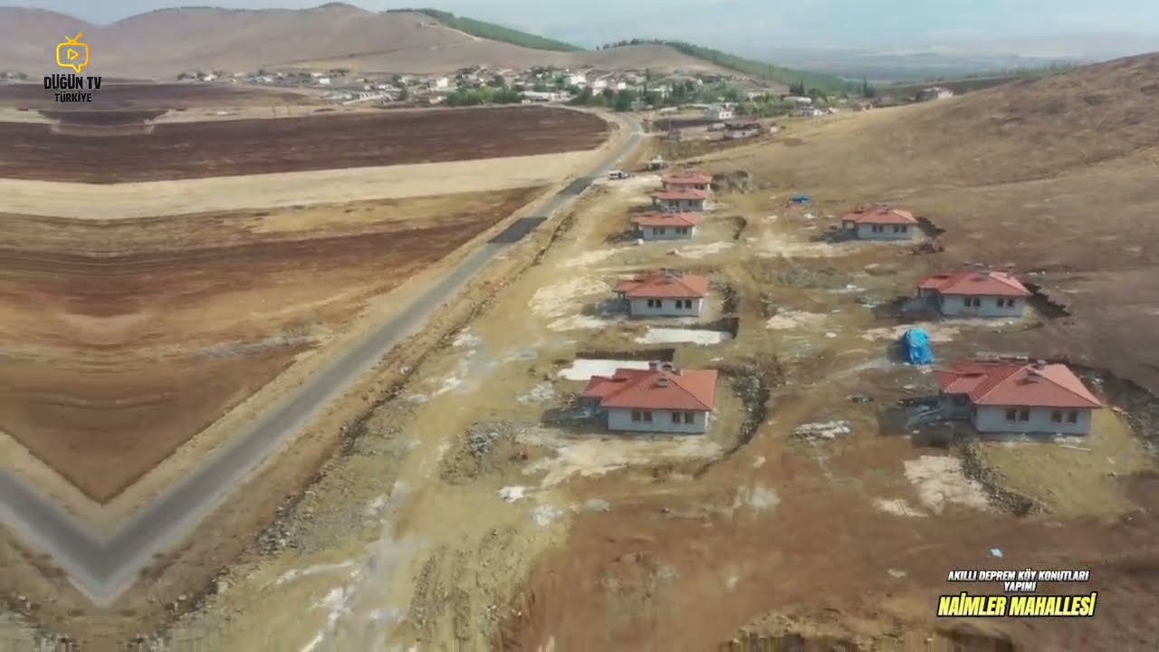 NURDAĞI  NAİMLER MAHALLESİ AKILLI DEPREM KÖY KONUTLARI  İNŞATI - 2023