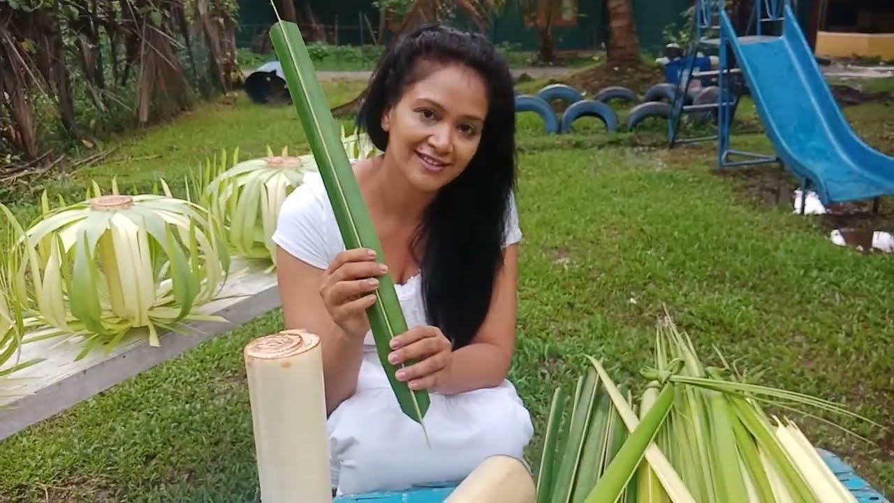 ගොක්කොල පුන්කලසක් හදමු | How to make Gokkola Punkalasa