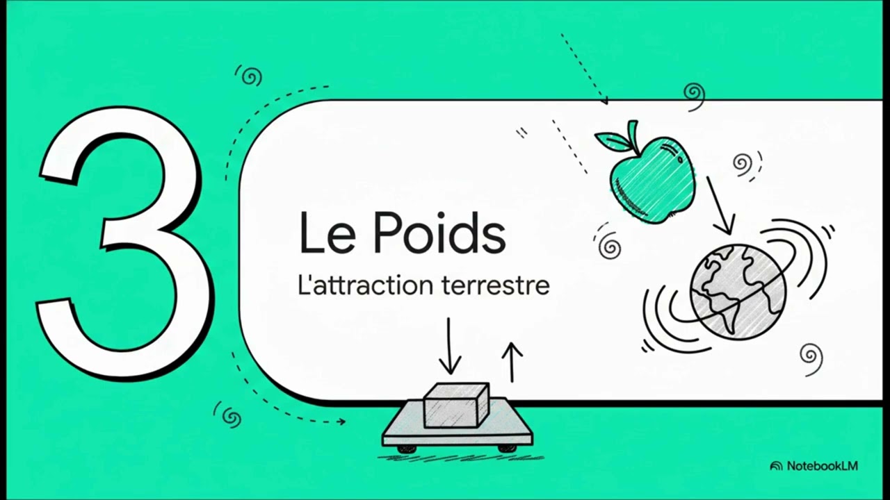 Vidéo NotebookLM Les forces en CAP