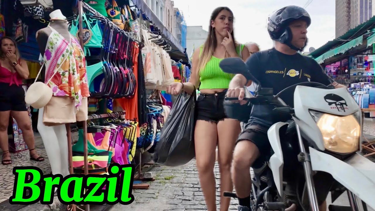 Rio de Janeiro, Brazil: Mercado Popular de Uruguaiana | Downtown Full Video