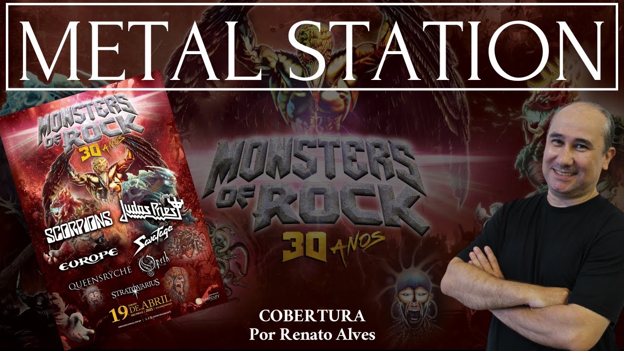 Monsters of Rock 2025 - Especial de 30 anos. cobertura do METAL STATION - Vlog