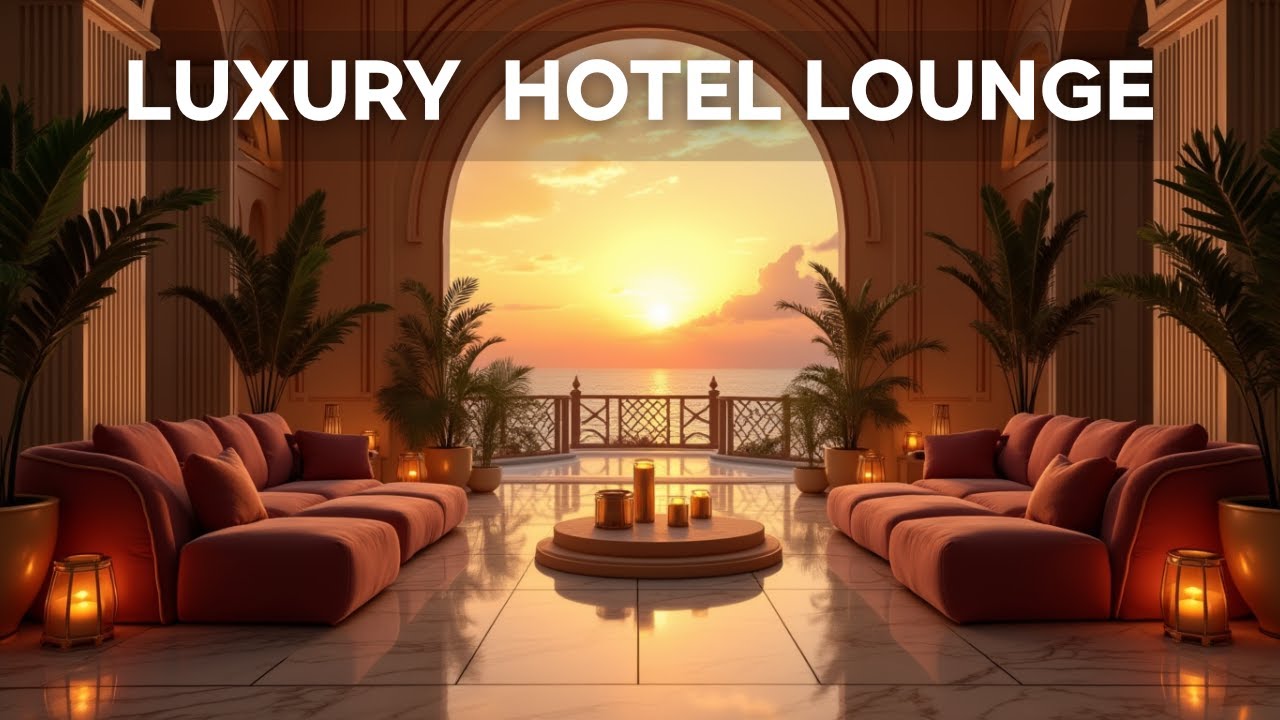 HOTEL LOBBY MUSIC - Relaxing Luxury Lounge Background Music for Hotel Ambience