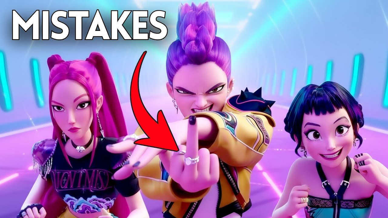 K Pop Demon Hunters Mistakes You Missed! Hidden Animation Errors Revealed