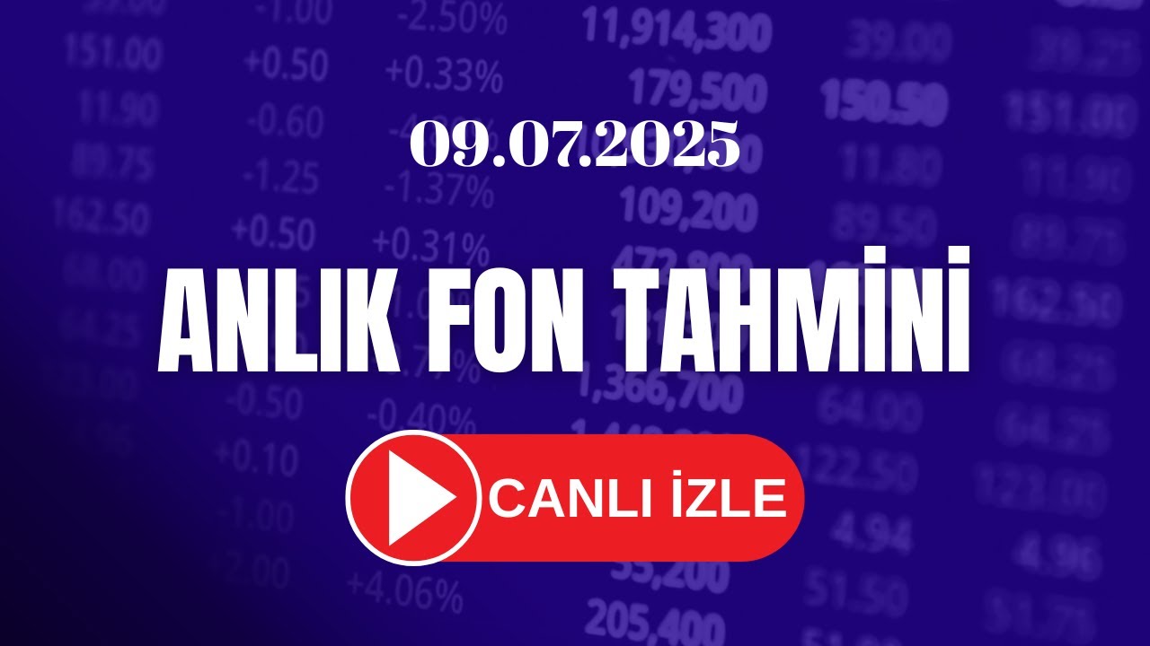 TEFAS Fon Karşılaştırma (Anlık Fon Takibi) 09.07.2025
