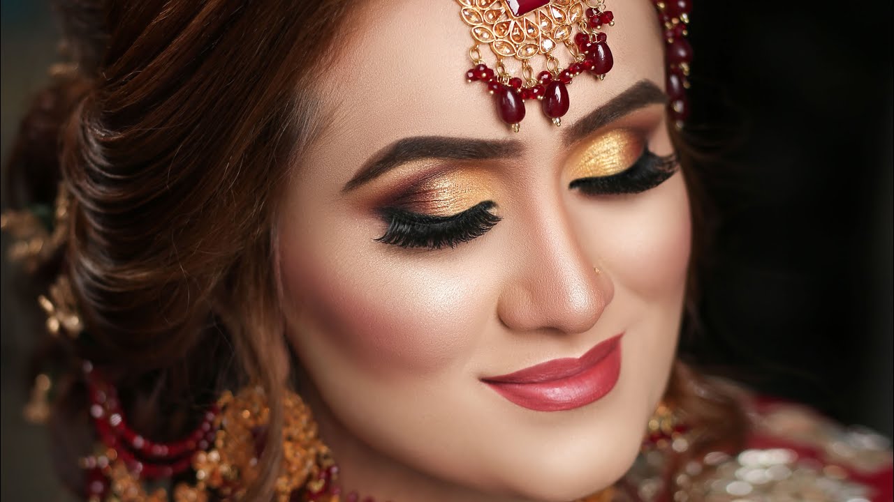 Barat Makeup tutorial | amazing look | Farah’s beauty salon