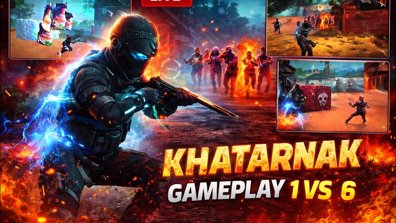 1 VS 6 Khatarnak Gameplay 😱 | Full Action Fight
