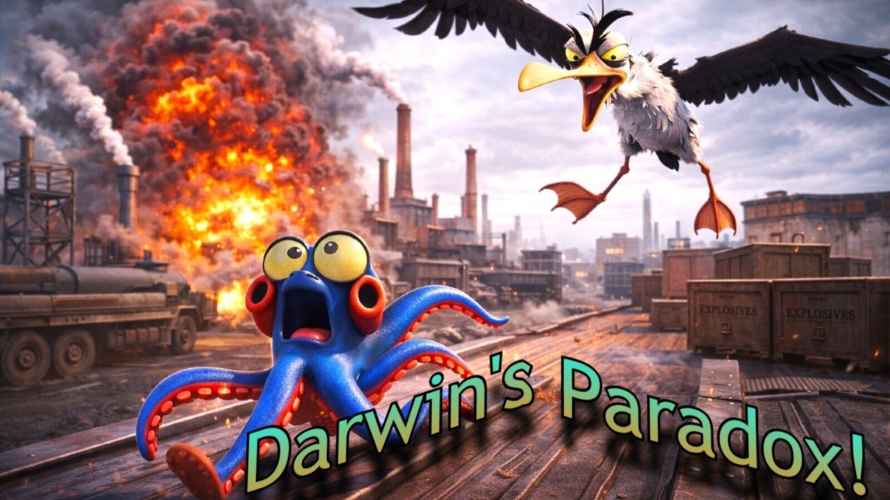 Darwin's Paradox! Demo - Embark on a grand adventure worthy of a true animated movie with Darwin.