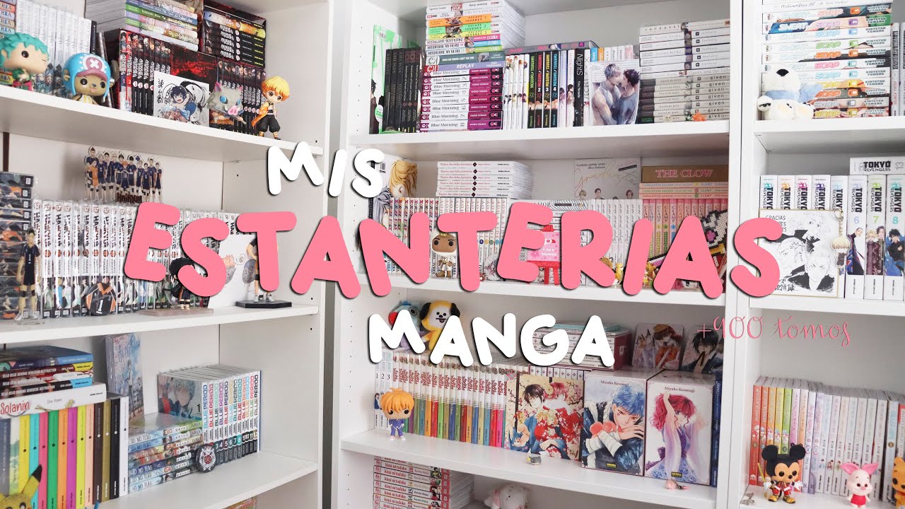 RECORRIDO ESTANTERIAS MANGA 2023 (+900 tomos) 📚