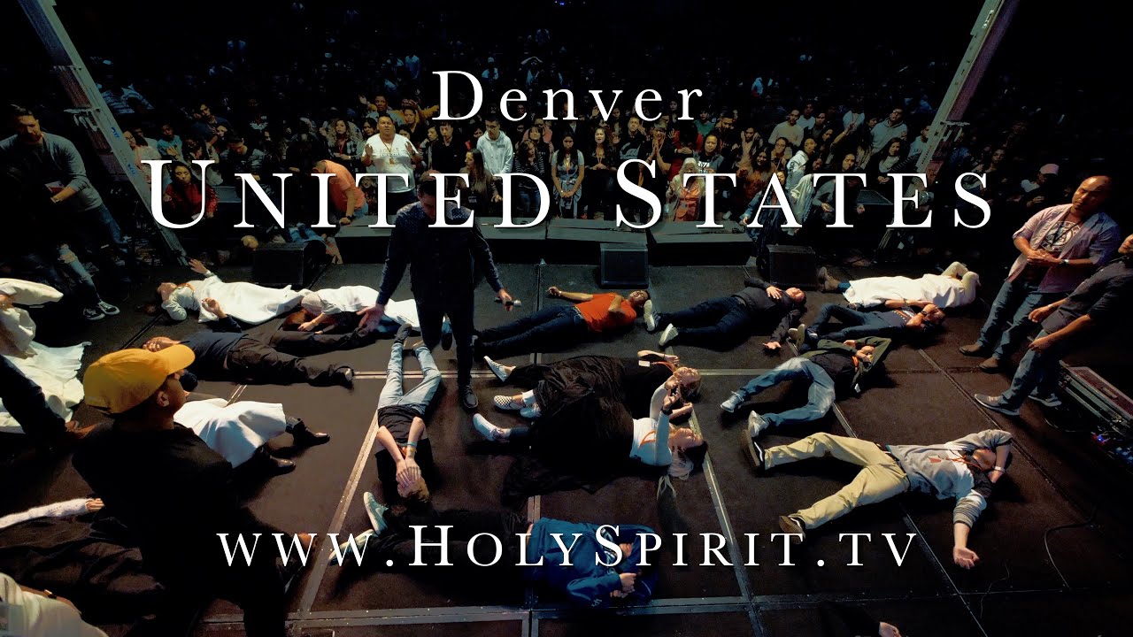 Youth encountering the Holy Spirit in Denver, Colorado!