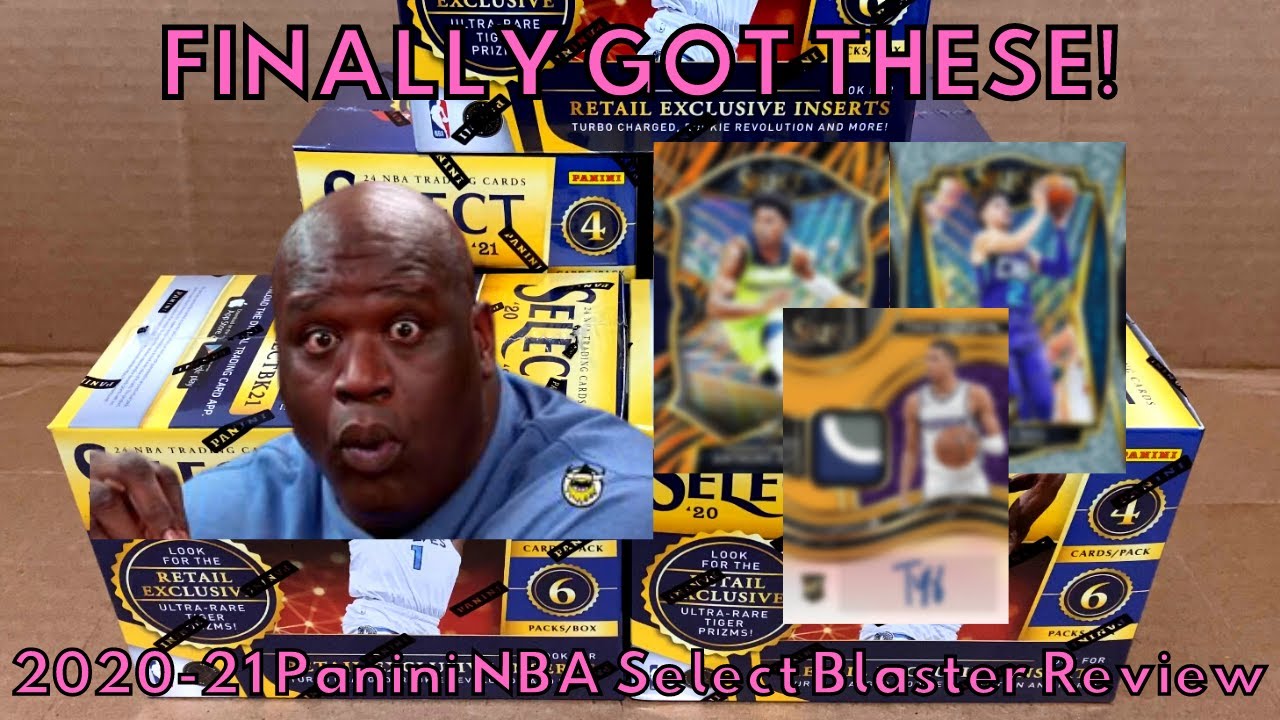 FINALLY GOT THESE! | 2020-21 Panini Select Basketball Retail Blaster Box Review x5