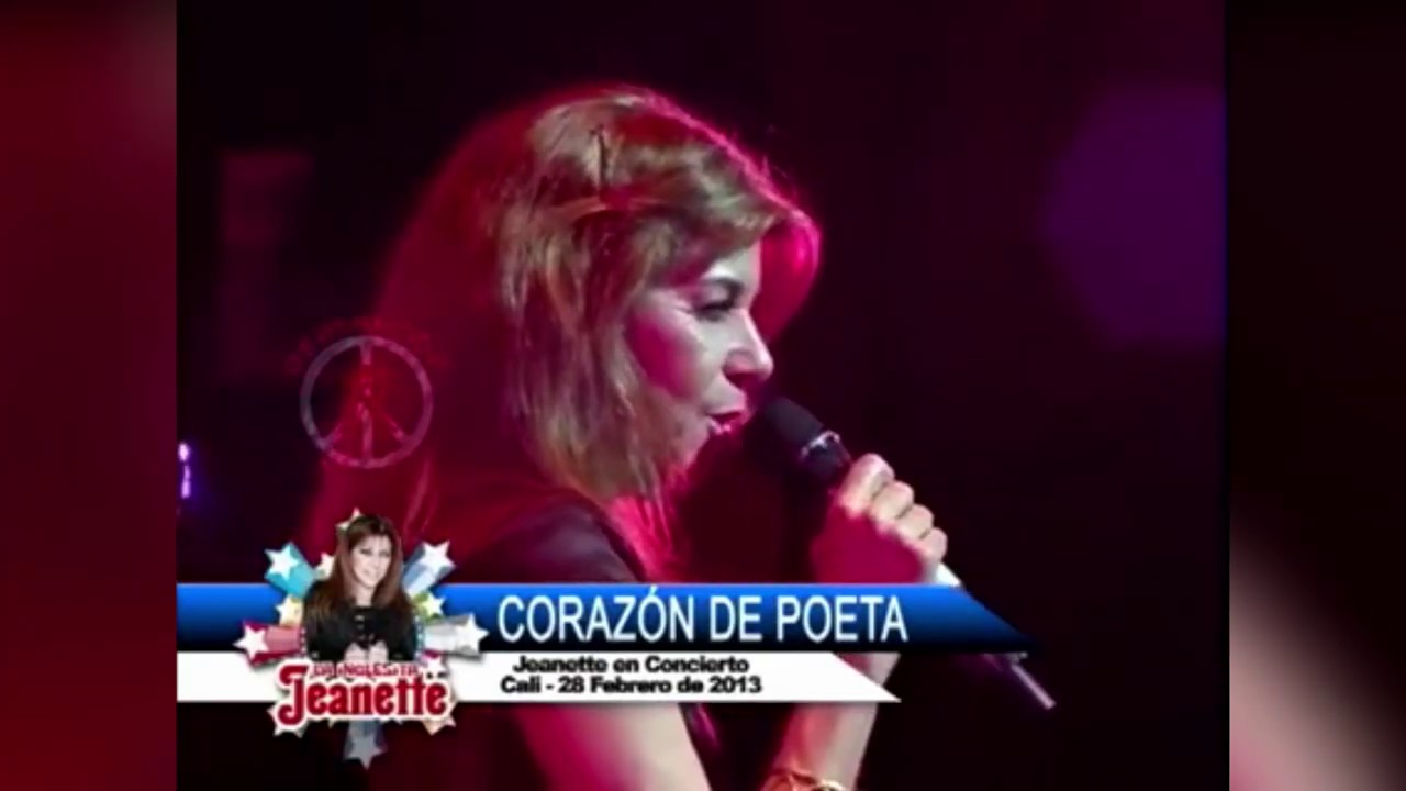 Jeanette - Corazón de Poeta (Live 2013 - Colombia Cali HD)