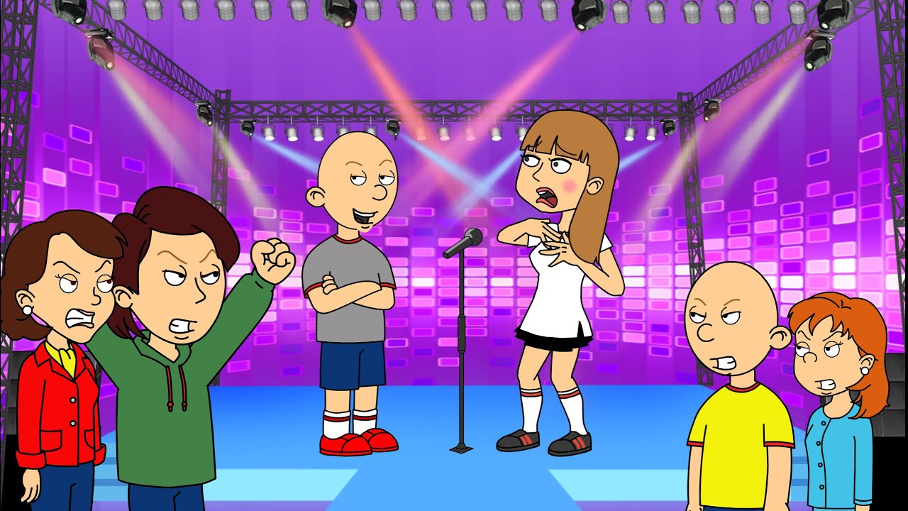 Classic Caillou Misbehaves At The Taylor Swift Concert/Grounded