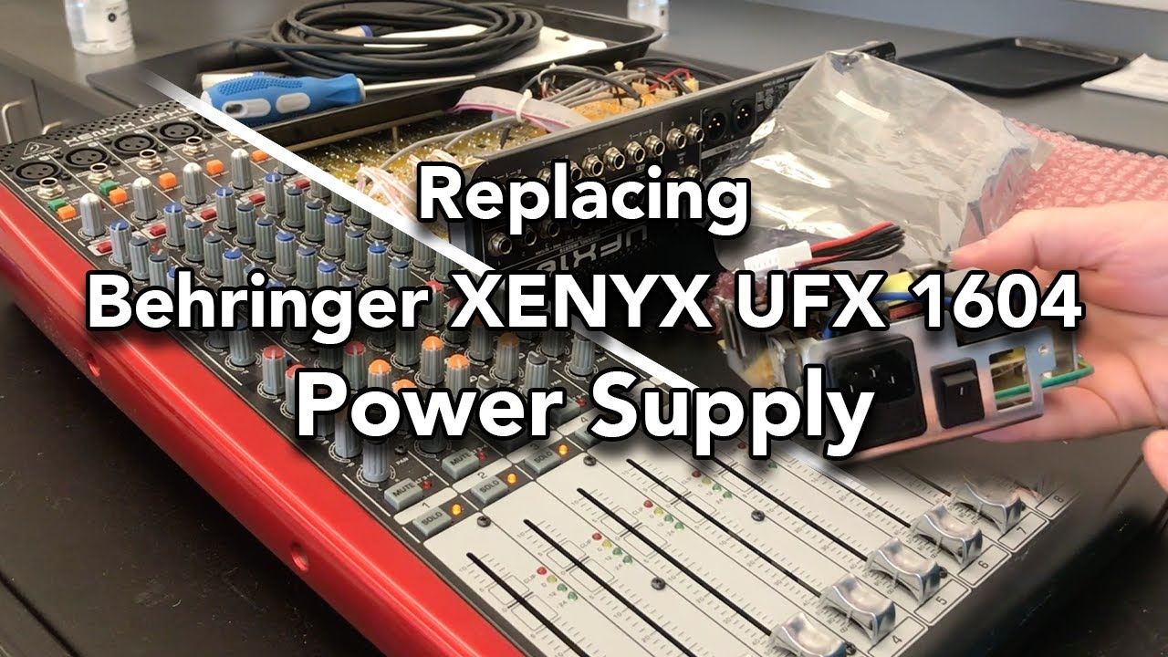 Why my Behringer mixer died and how I fixed it.