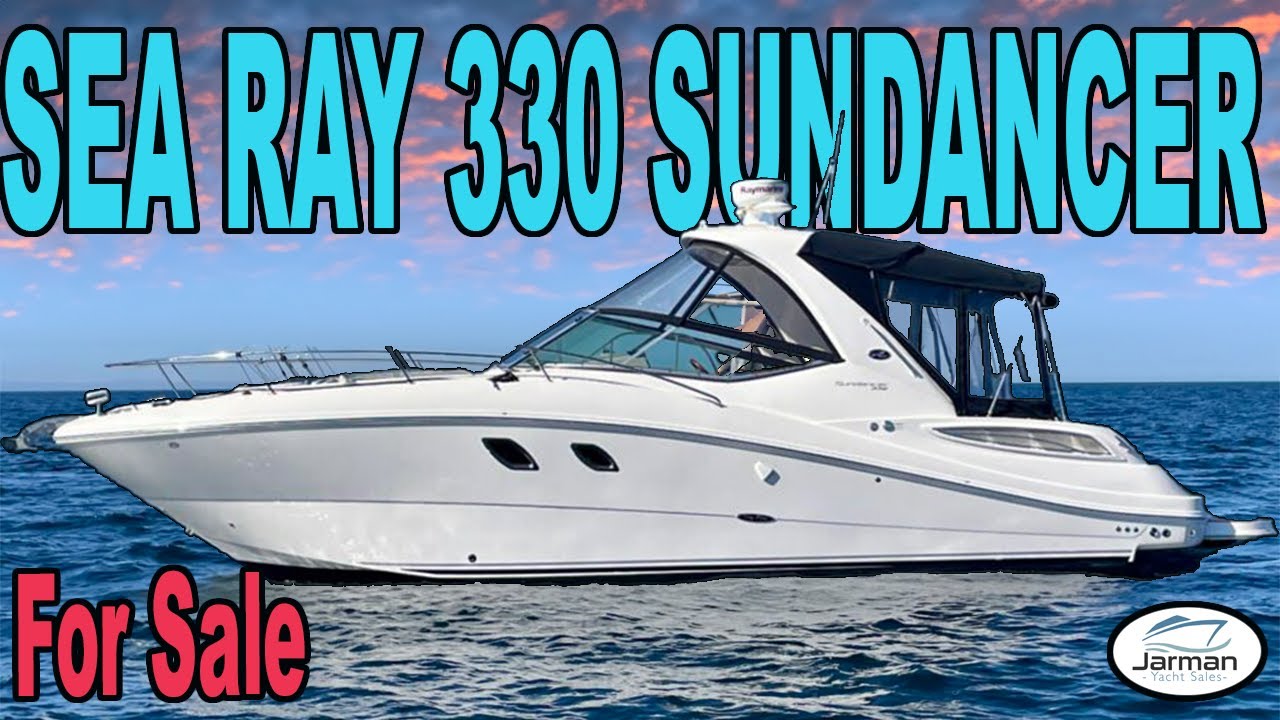 Обзор Sea Ray 330 Sundancer | Почему этой лодкой проще всего управлять
