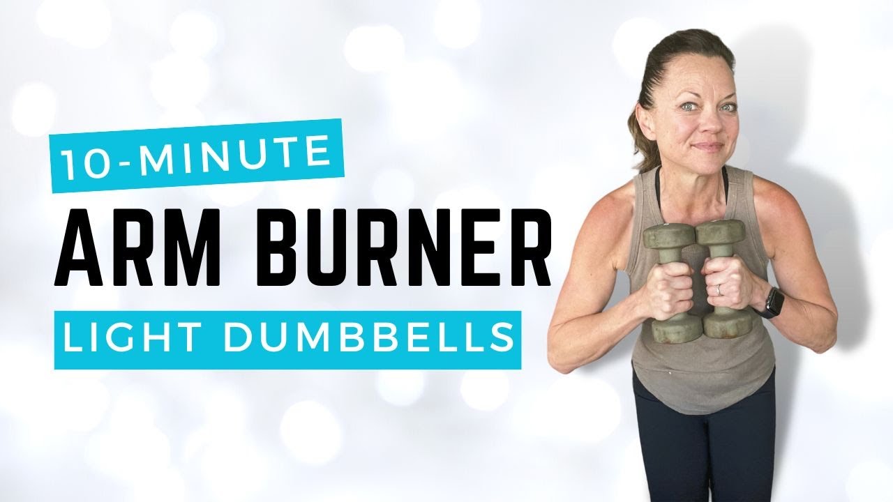 Arm Burner 🔥 Light Dumbbells (STRESS MONKEE STYLE)