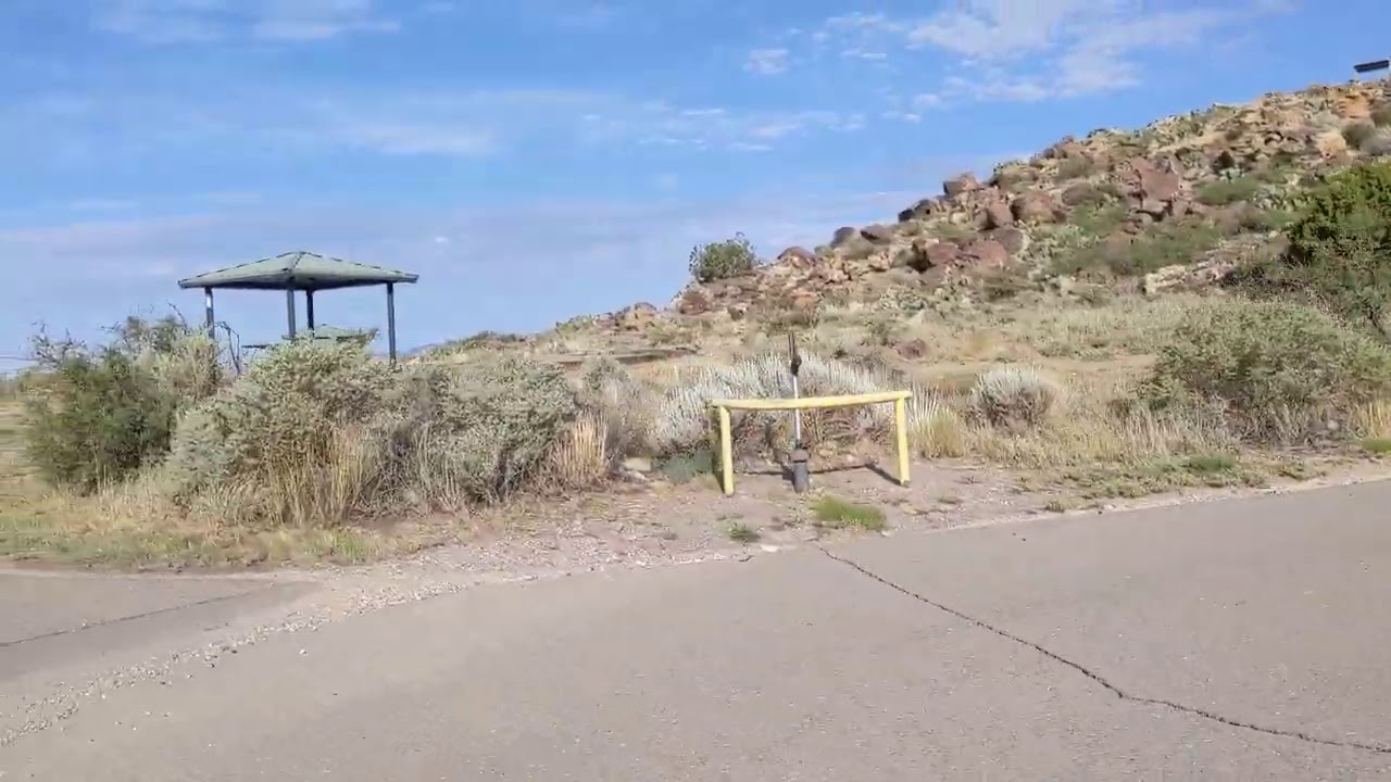 TRIKEMAN...Triking Valley of Fires BLM Campground...New Mexico