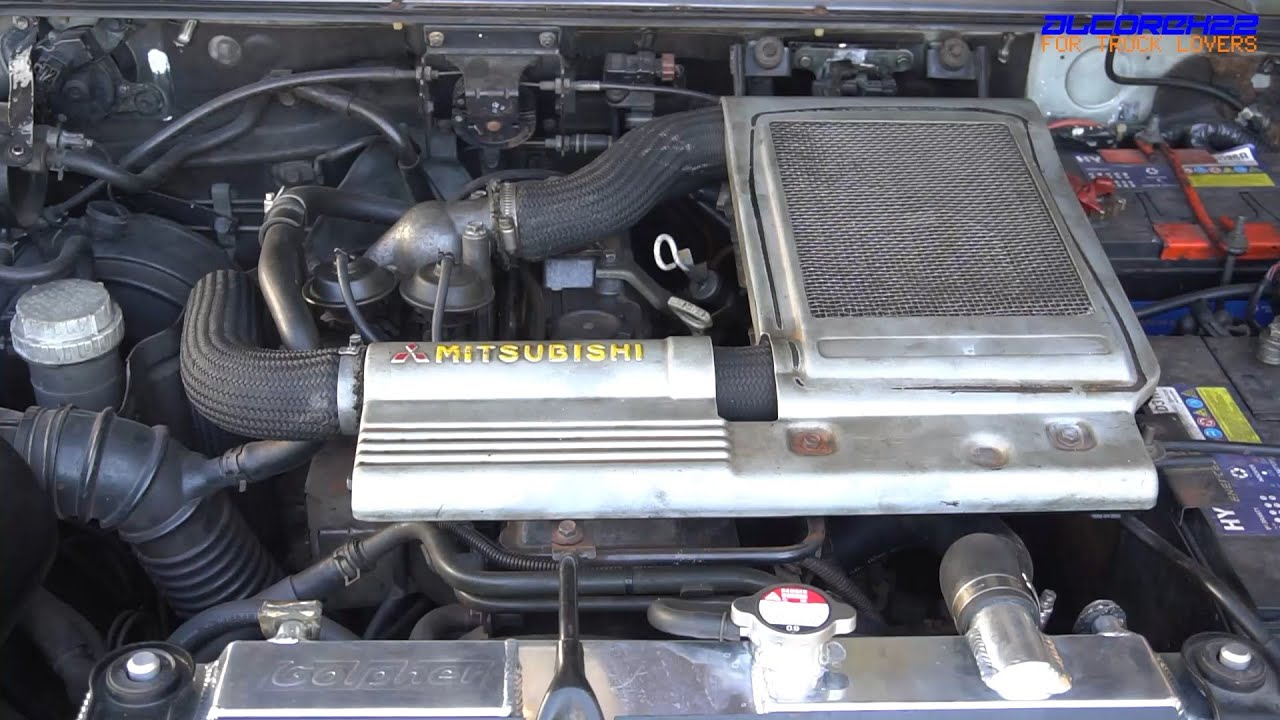 Mitsubishi 4M40 Engine View