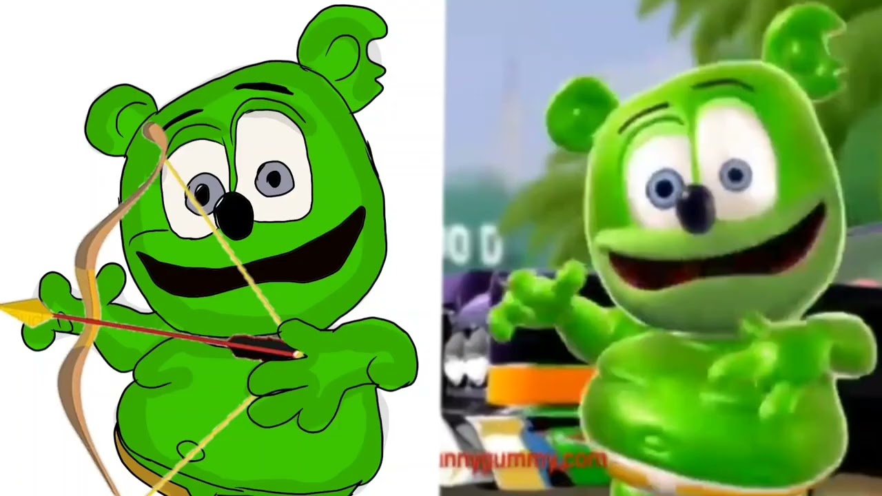 The_Gummy_Bear_Song_Long_English_Version funny drawing meme video cartoon ultimate version drawing