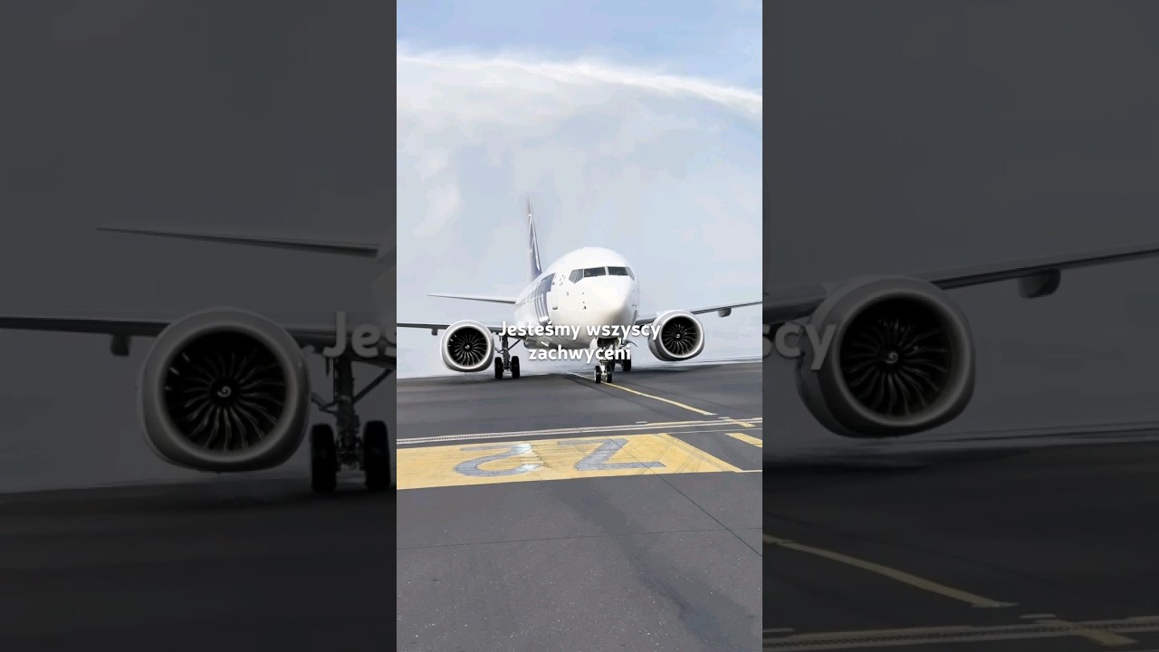Przedstawiamy SP-LVN! ✈️ Nasz nowy B737 MAX 8 przyleciał prosto z fabryki w Seattle!