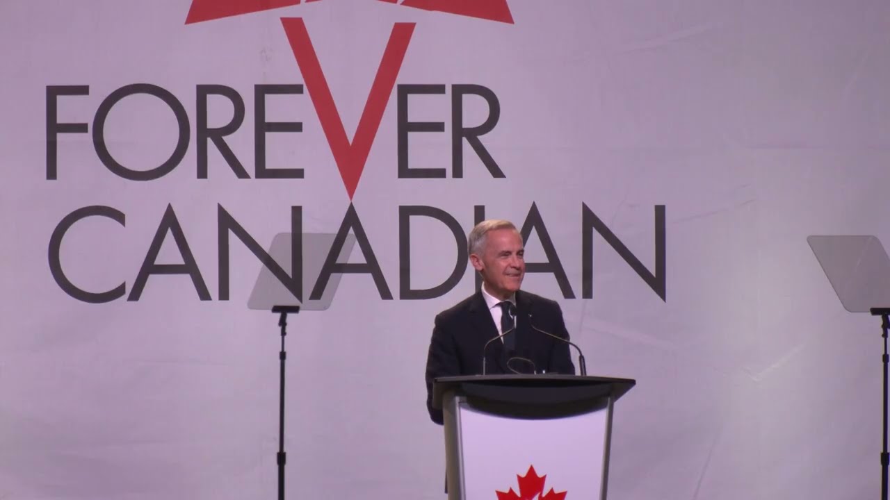 Prime Minister Carney delivers remarks at the Forever Canadian Rally in Calgary
