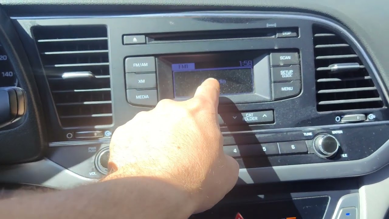 Подключить Bluetooth Hyundai Elantra SE 2011 2012 2013 2014 2015 2016 2017