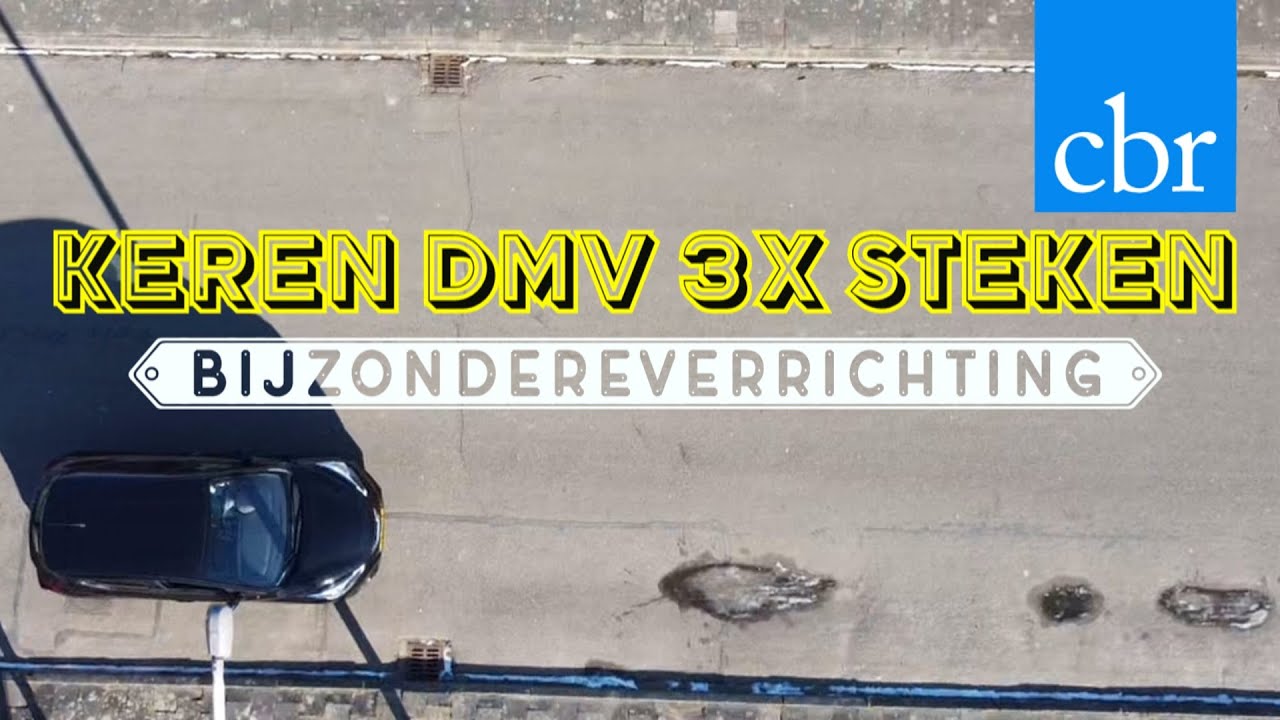Keren dmv steken l Omkeer opdracht CBR praktijk examen!