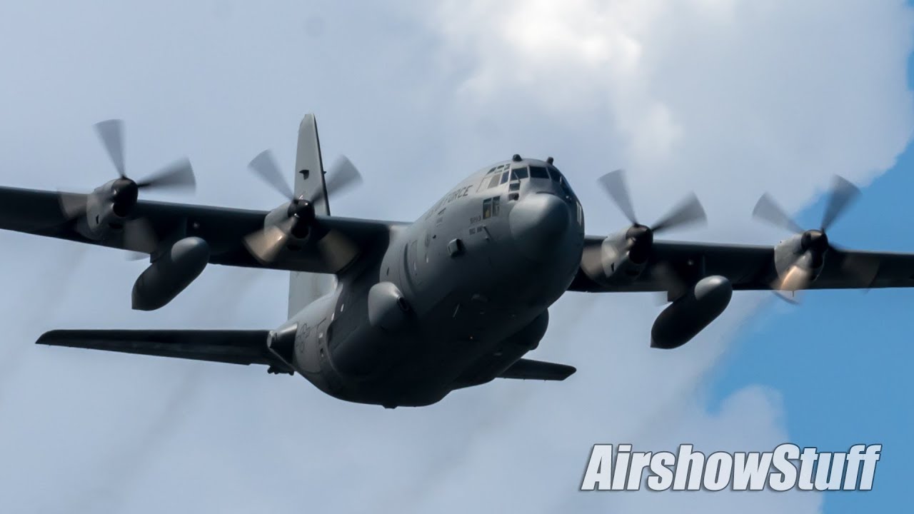 C-130 Hercules Demonstration - Cleveland National Airshow 2018