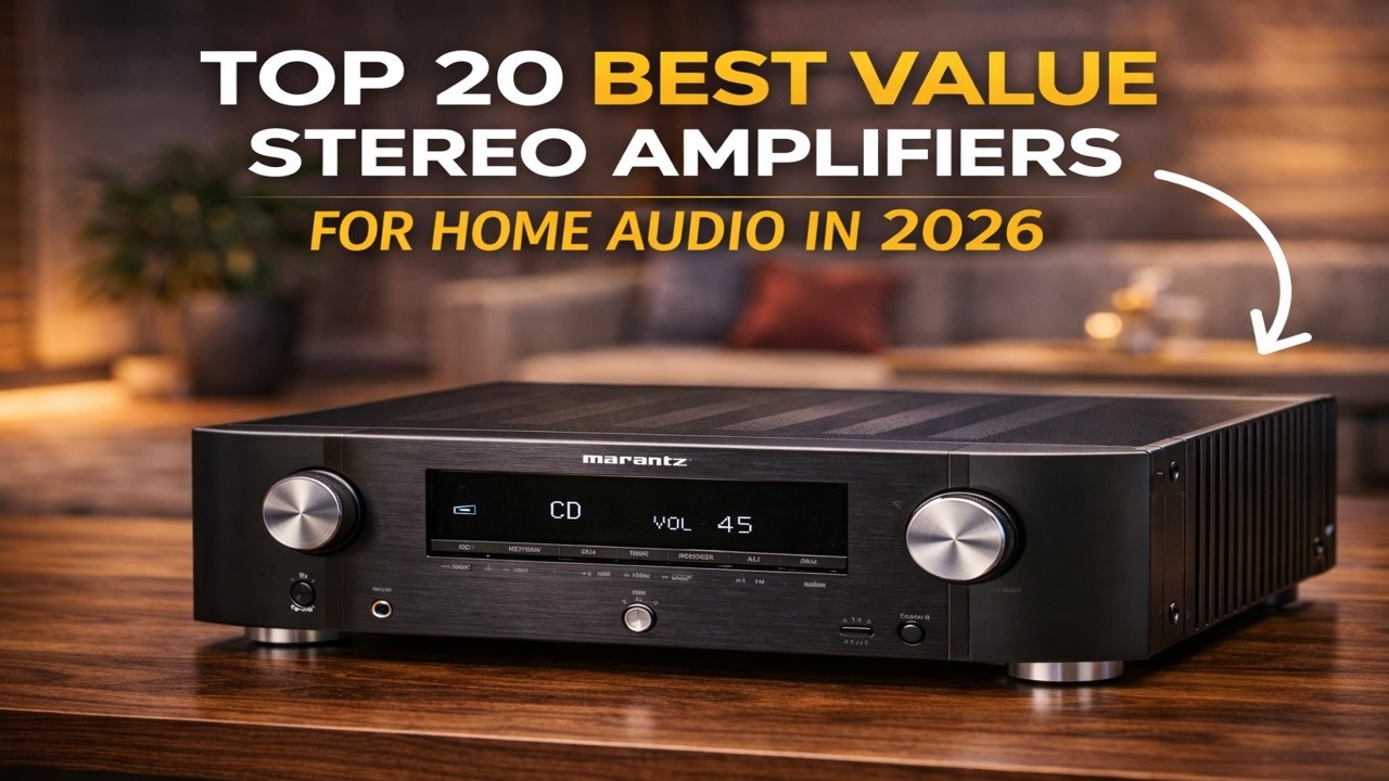 Top 20 Value Stereo Amplifiers of 2026 — High-End Sound, Smart Price
