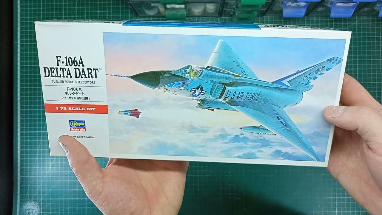 Обзор  Convair F-106A Delta Dart от Hasegawa