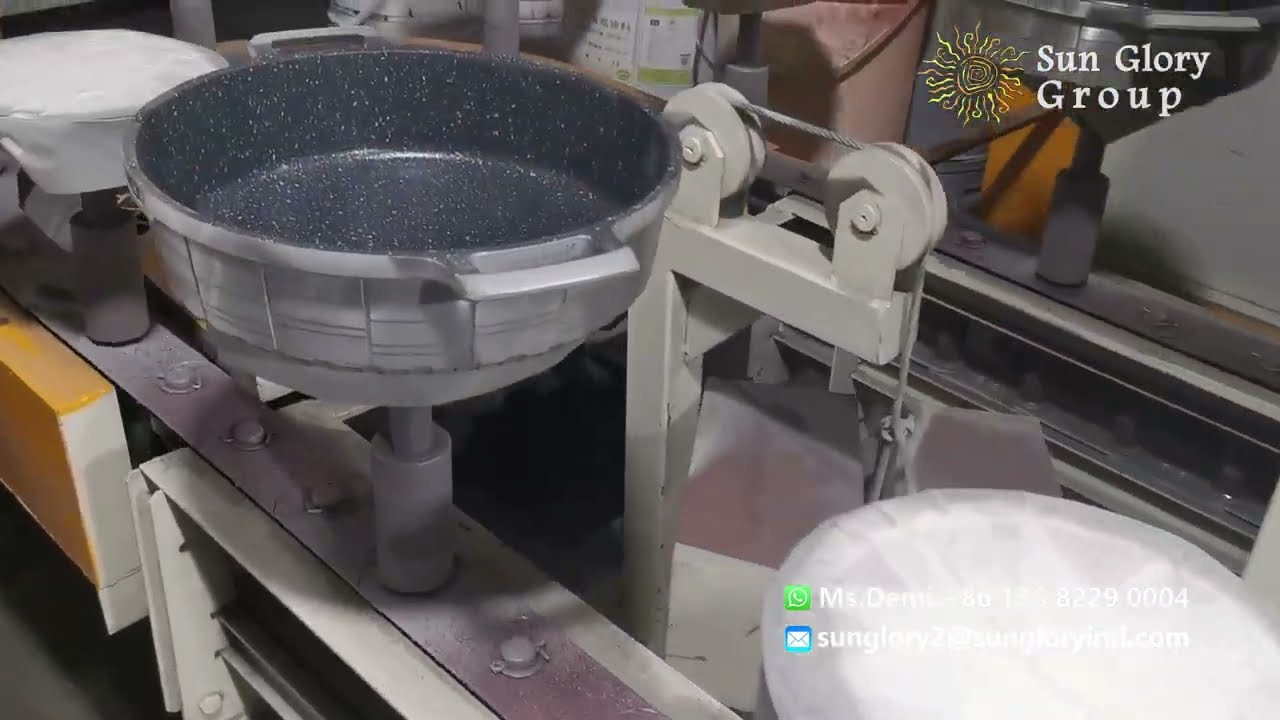 How to Make Non Stick Pots Pan in Factory | Automatic Coating Line