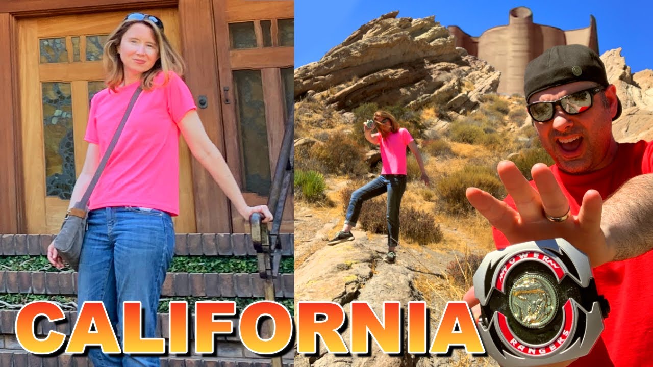 Back to the Morphin Grid! A California Vlog