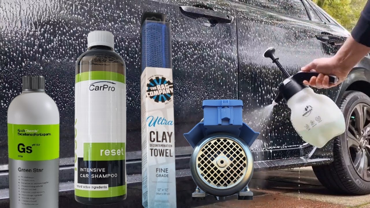 2024 How To Decontaminate Car Paint Before Polishing Car (Step By Step) #autodetailing #asmrsound