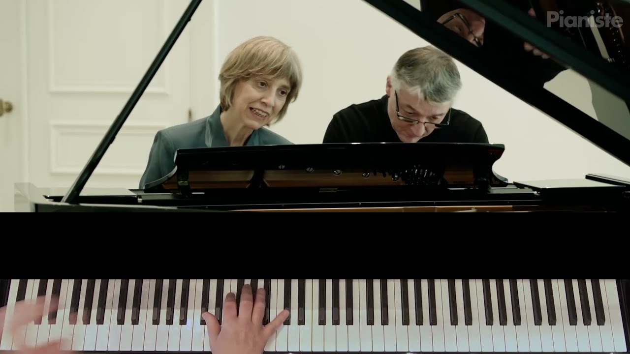 Claire D&eacute;sert, Emmanuel Strosser | Masterclasse | Bizet, Chevaux de bois | Pianiste No.130
