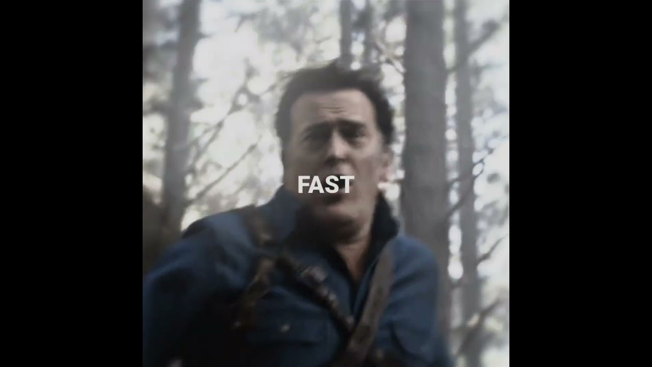 Ash Williams running from Kandarian Demon 🔥 | KEEP UP - ODETARI (slowed) 