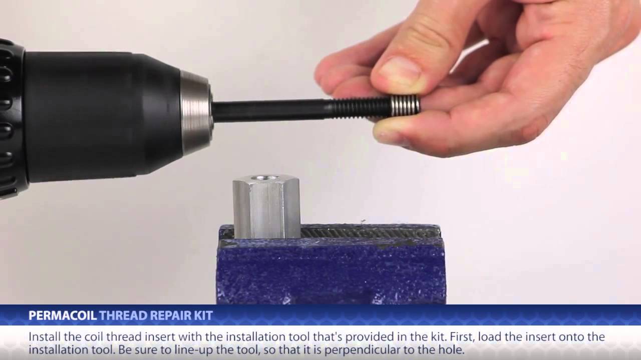 Permacoil Thread Repair Kit