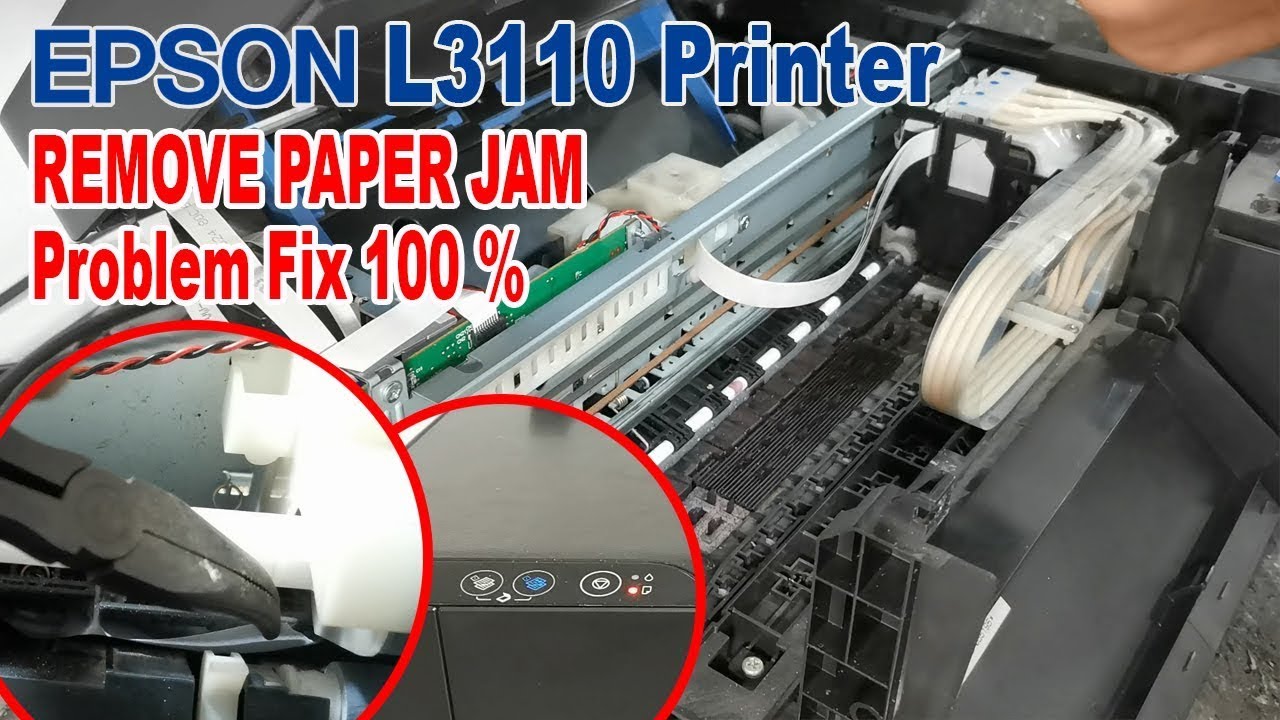 Epson L310, L3110, Paper Missing, পেপার টানেনা, পেপার আটকানো সমস্যা