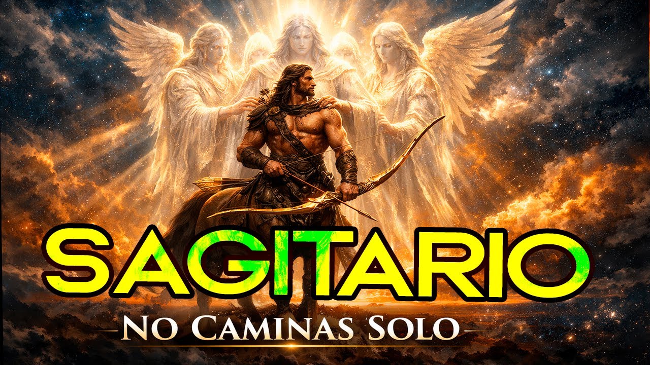 SAGITARIO: No estás solo. Tienes 3 Ángeles de Poder cuidando tu flecha