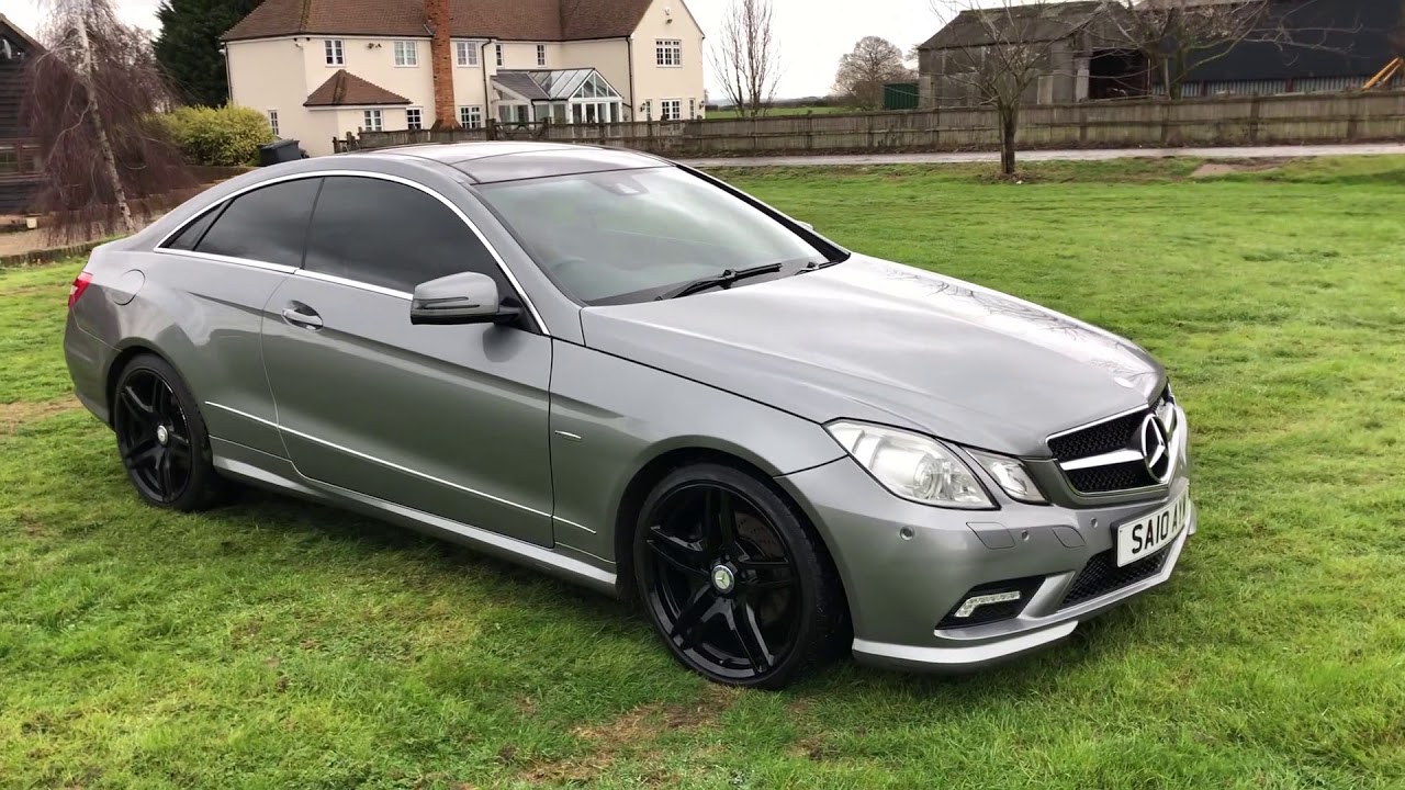 Mercedes e350 coupe grey 2010 pan roof for sale @ Auto 2000 Epping