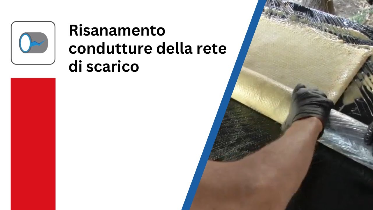 Risanamento condutture della rete di scarico