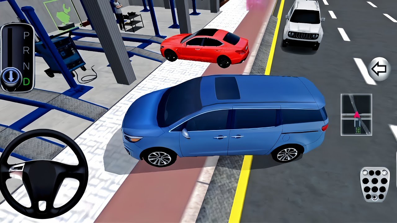 New Kia Carnival is ready for Parking -3d Driving Class android game | Car Game #gameplay​ #cargame​