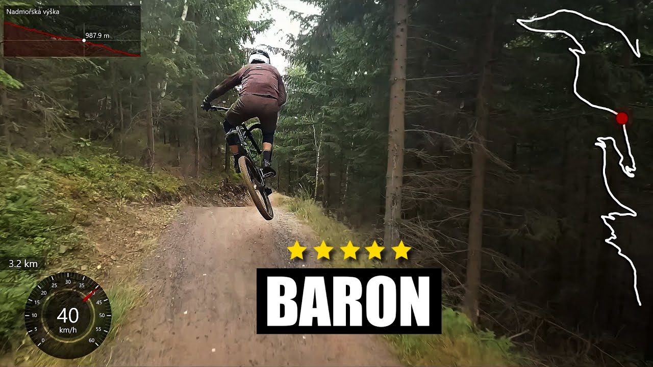 BARON vám dá všechno: rychlost, skoky i kamení #TopTrail