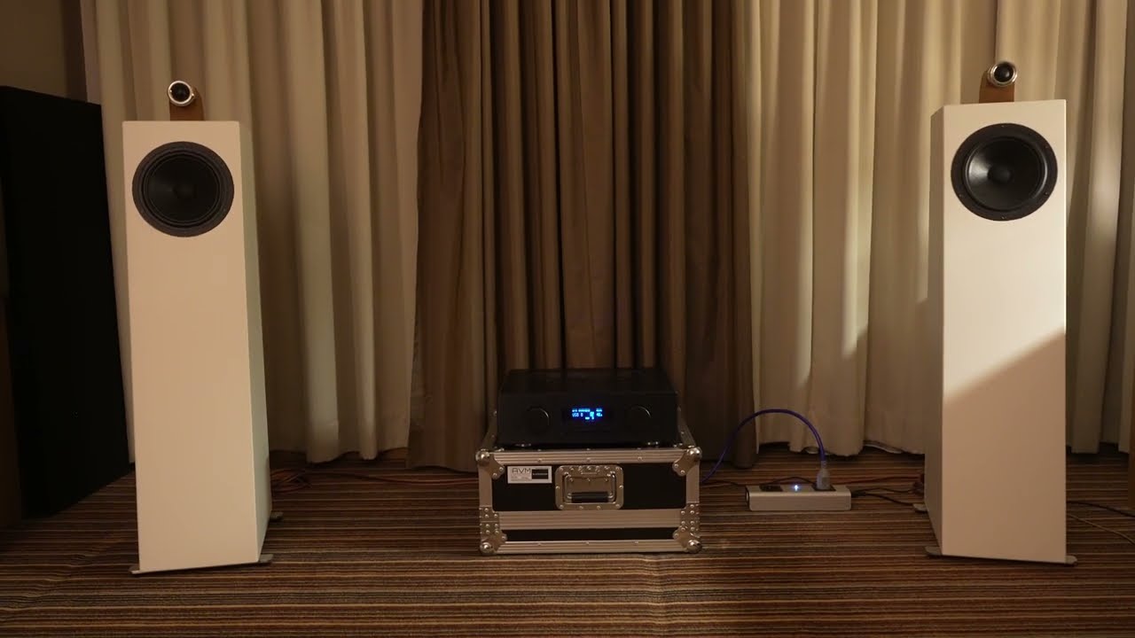 Finest Audio Show Zurich 2024 -  Audio Art - SCUSTIC EVO8 Loudspeakers / AVM