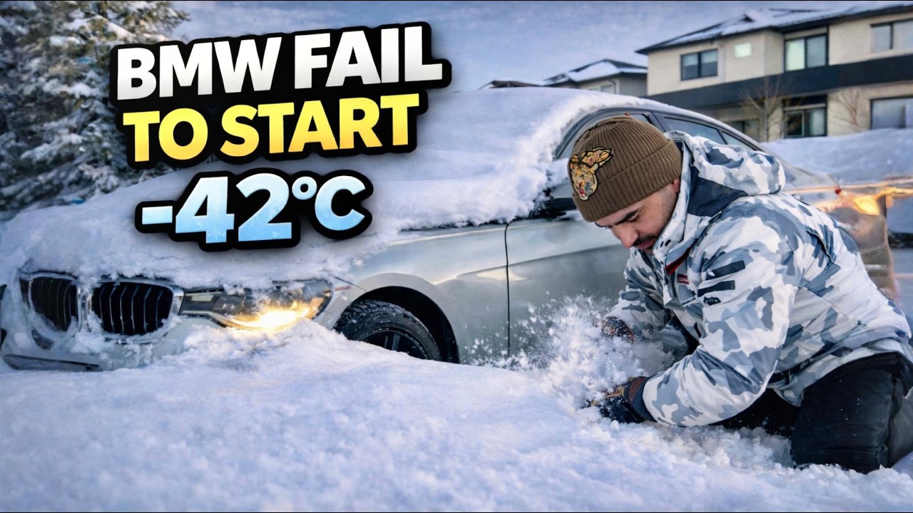 BMW Failed to Start in Extreme Cold | A Day in my Life | 821