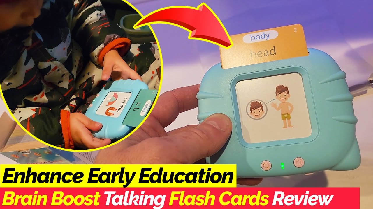 Toddler Not Talking? Best Talking Flash Cards for Speech & Vocabulary Development!