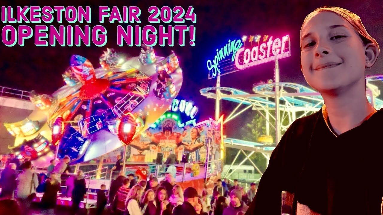ILKESTON FAIR 2024 VLOG | Opening Night 16th October 2024