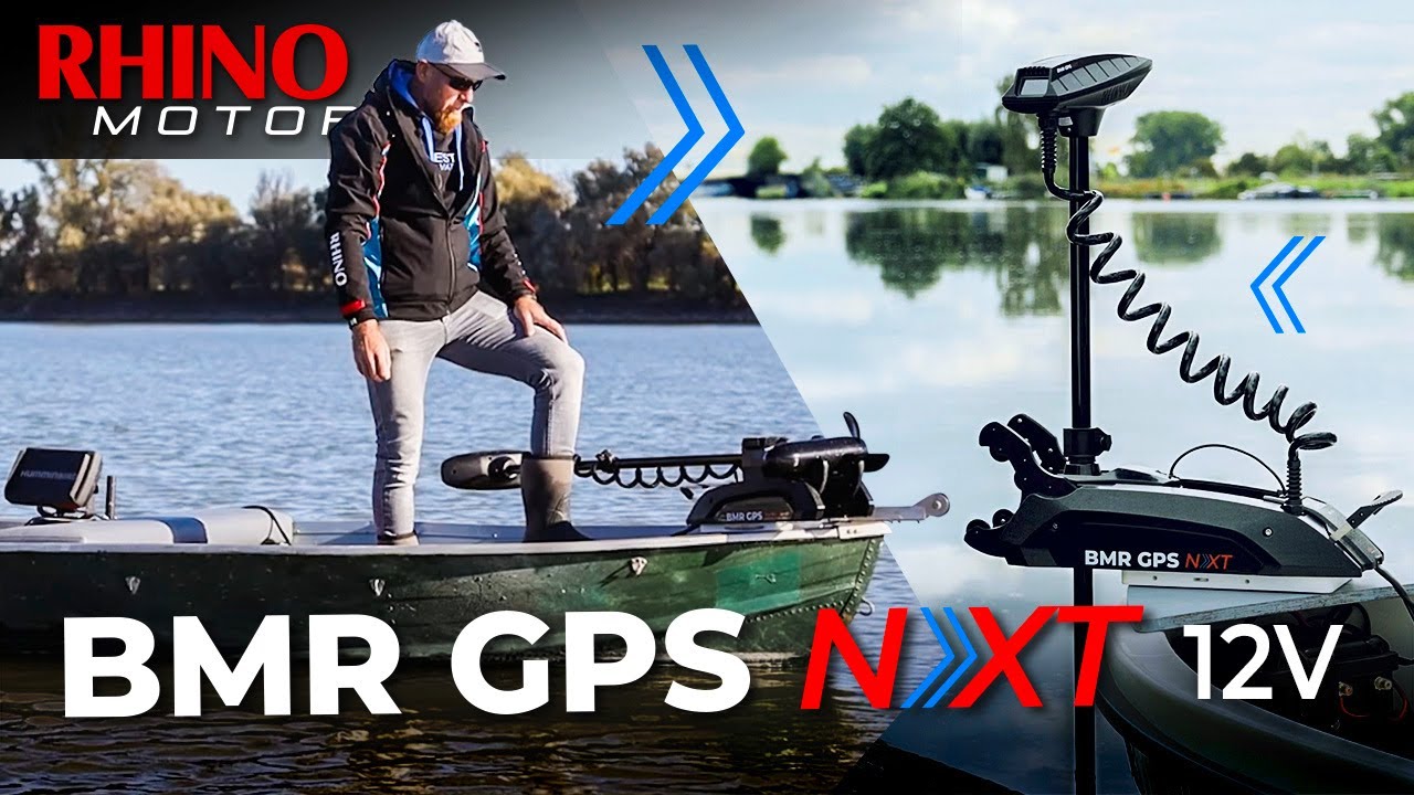 Rhino BMR GPS NxT 12V electric outboard motor